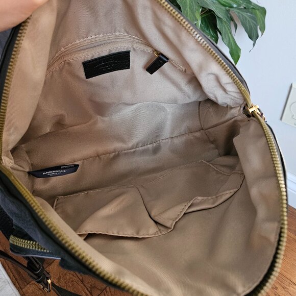 American Leather Co Geniue Leather Bag in Black - Picture 3 of 10